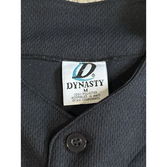 New York Mets Edgardo Alfonzo #13 MLB Dynasty 2000 Black Jersey Men's Size M - Picture 4 of 8